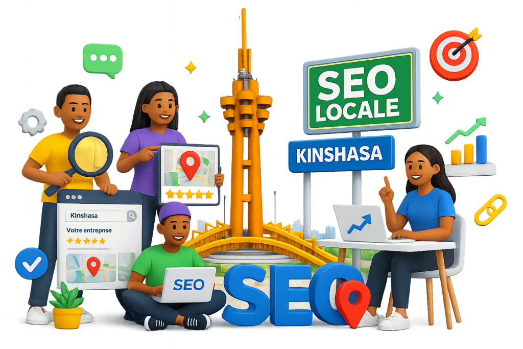 référencement SEO Kinshasa